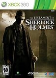 Testament of Sherlock Holmes, The (Xbox 360)